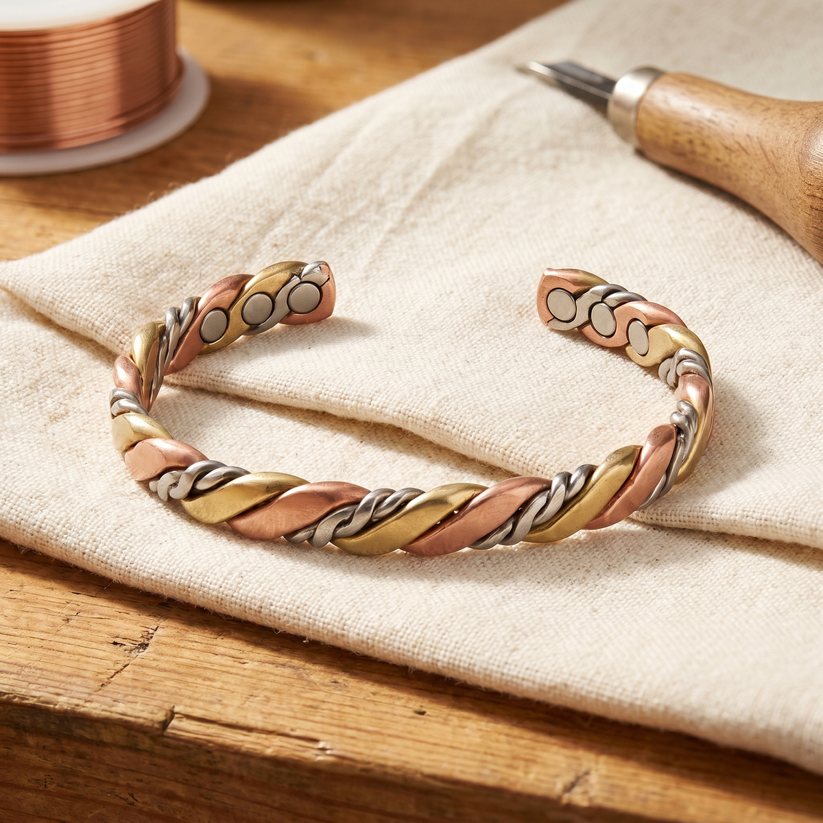Stein – Kupferarmband