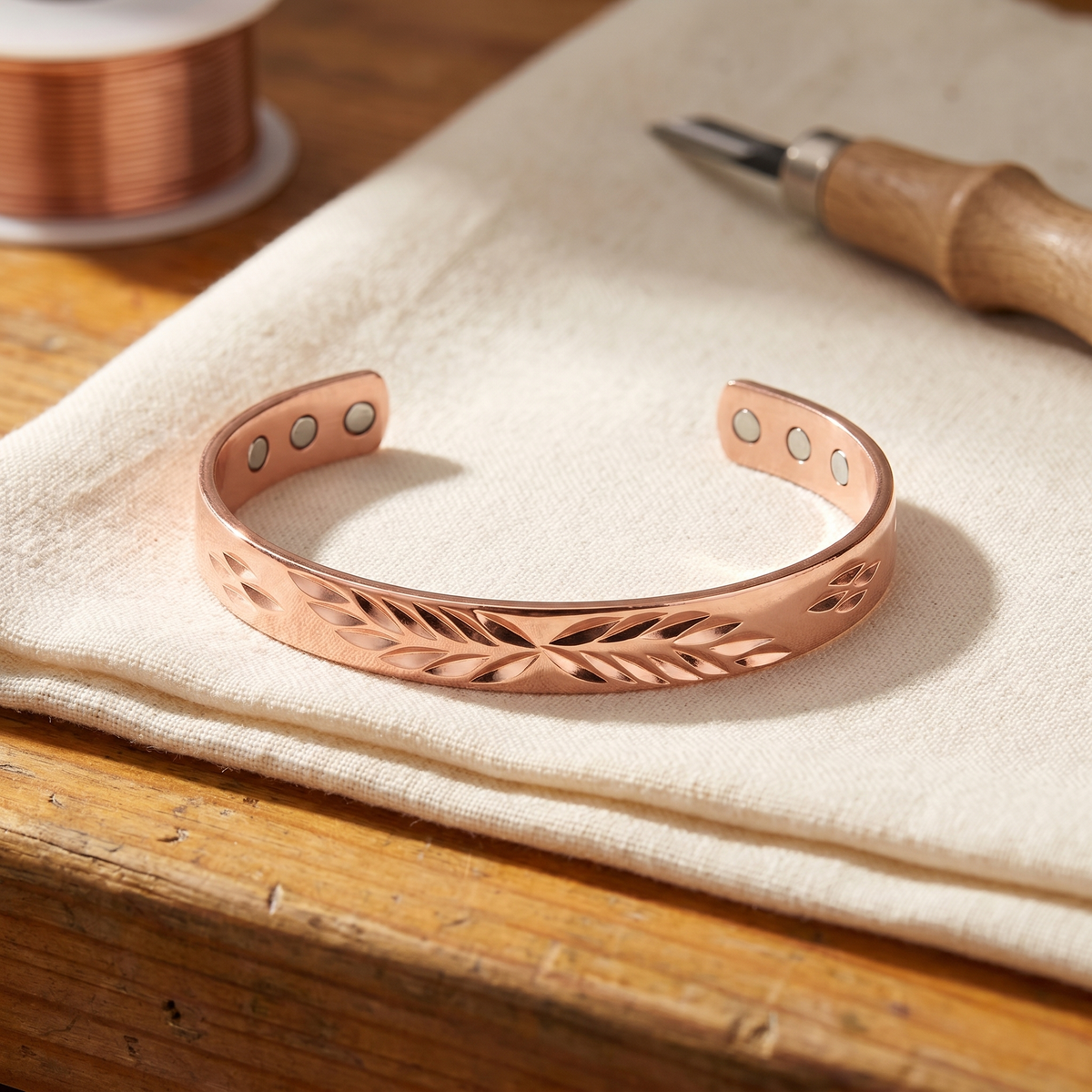 Mondlicht – Kupferarmband