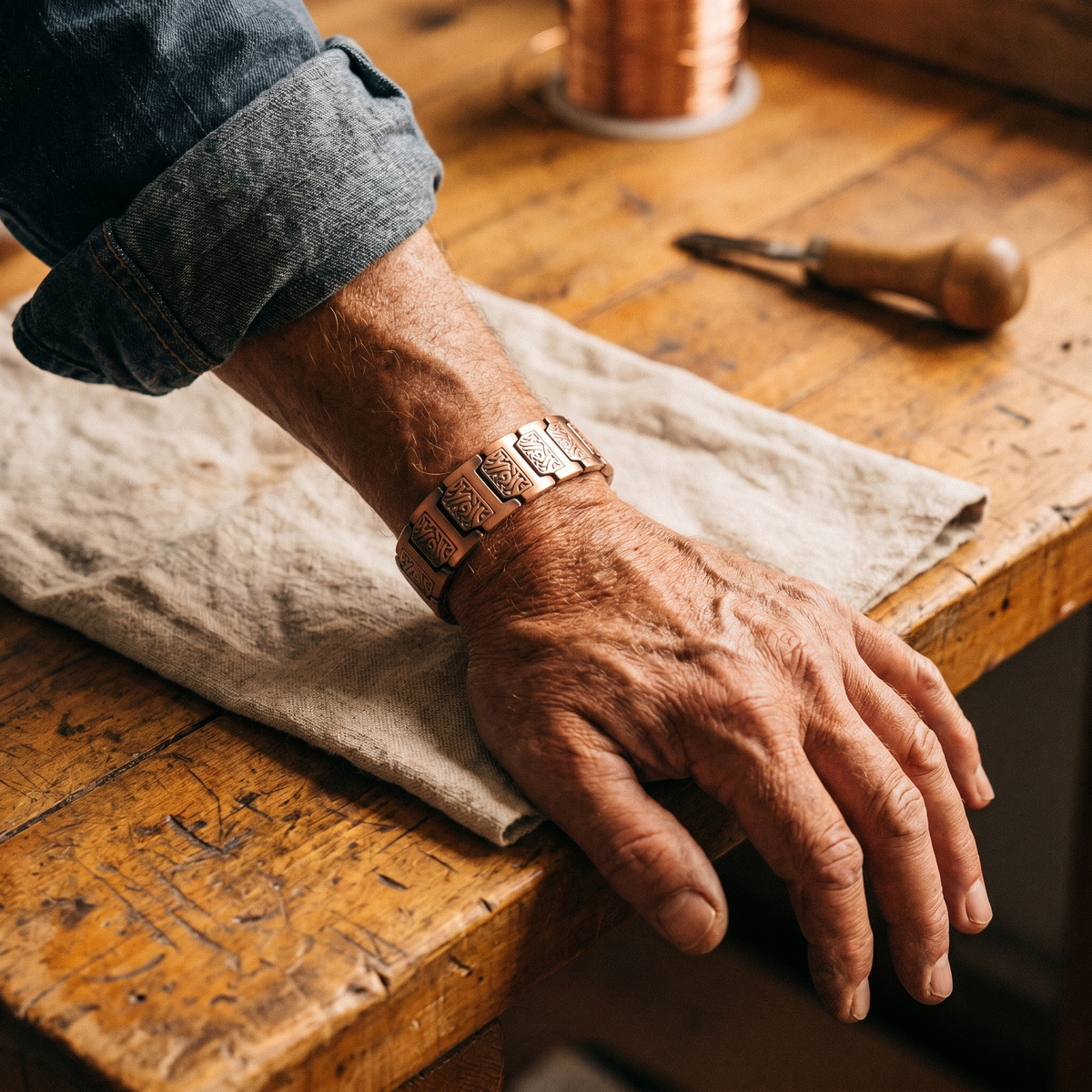 Talgrund – Kupferarmband