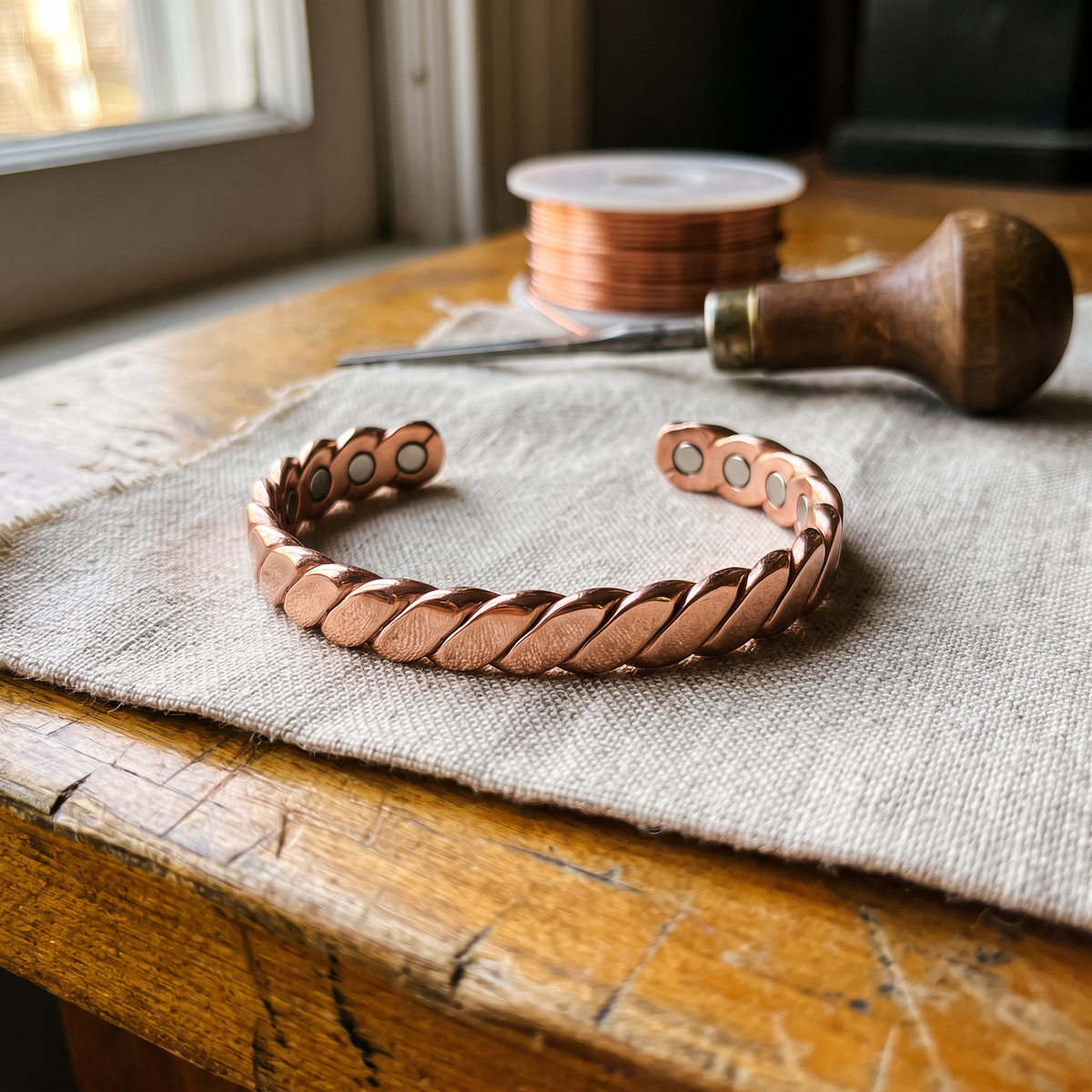 Ast – Kupferarmband