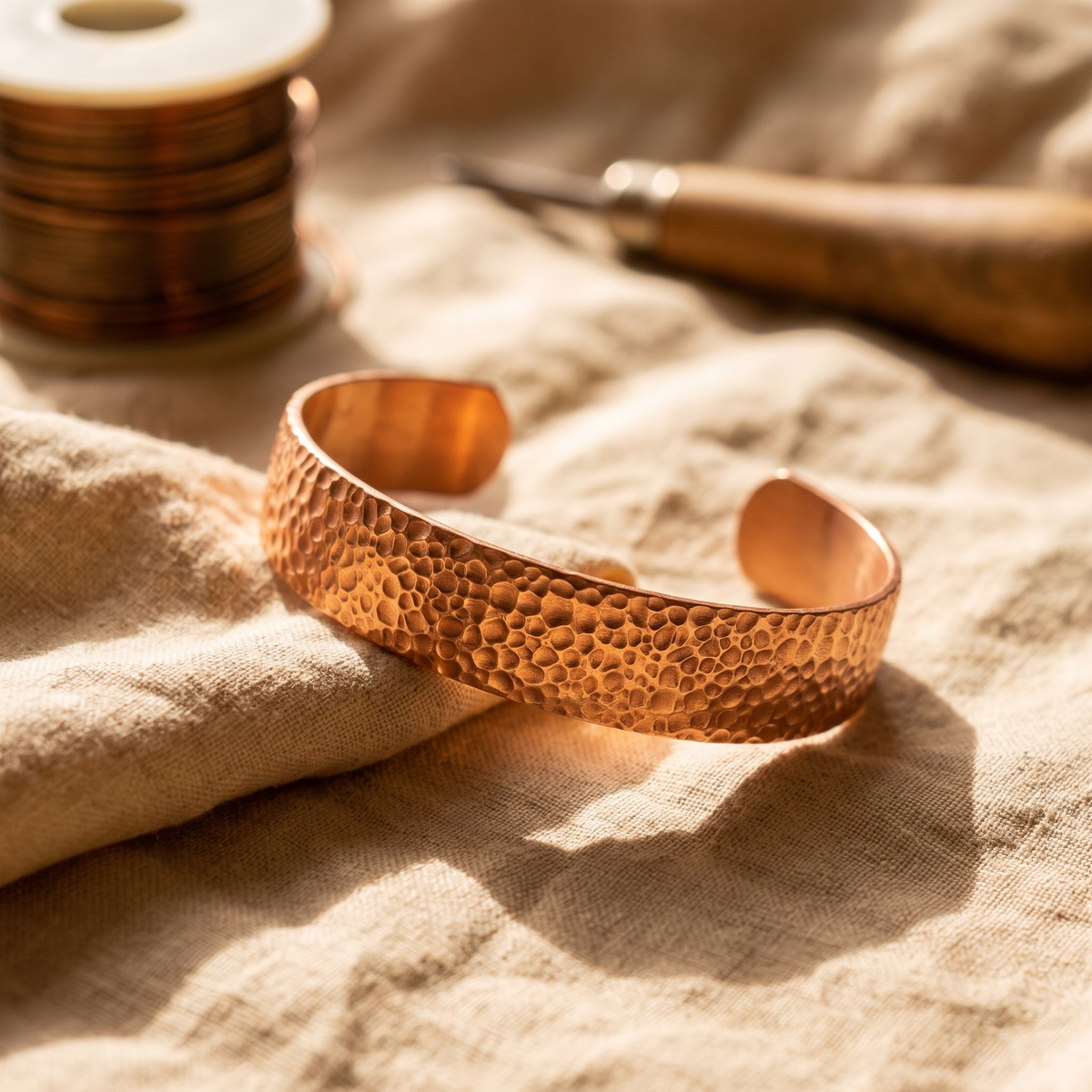 Mond – Kupferarmband