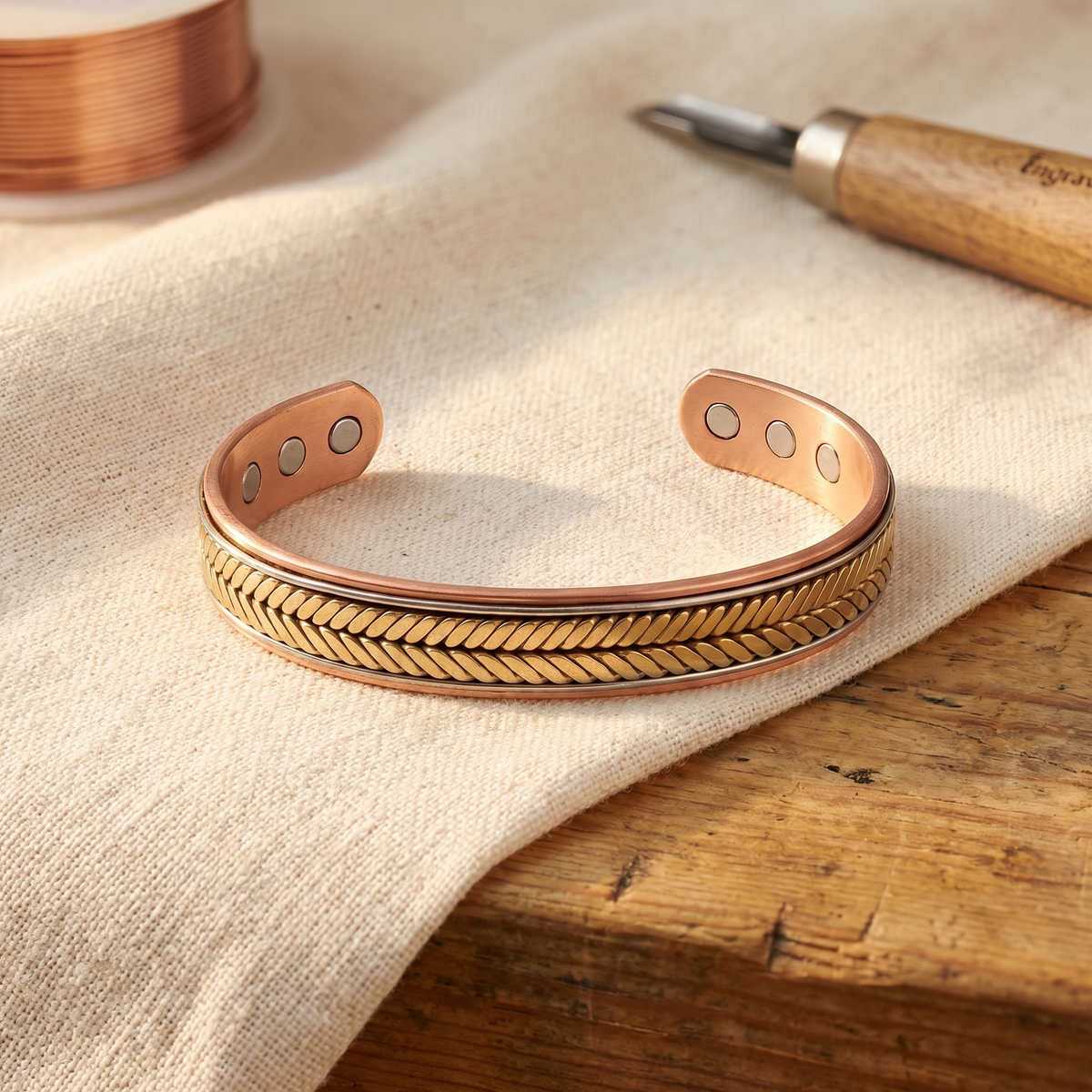 Ernte – Kupferarmband