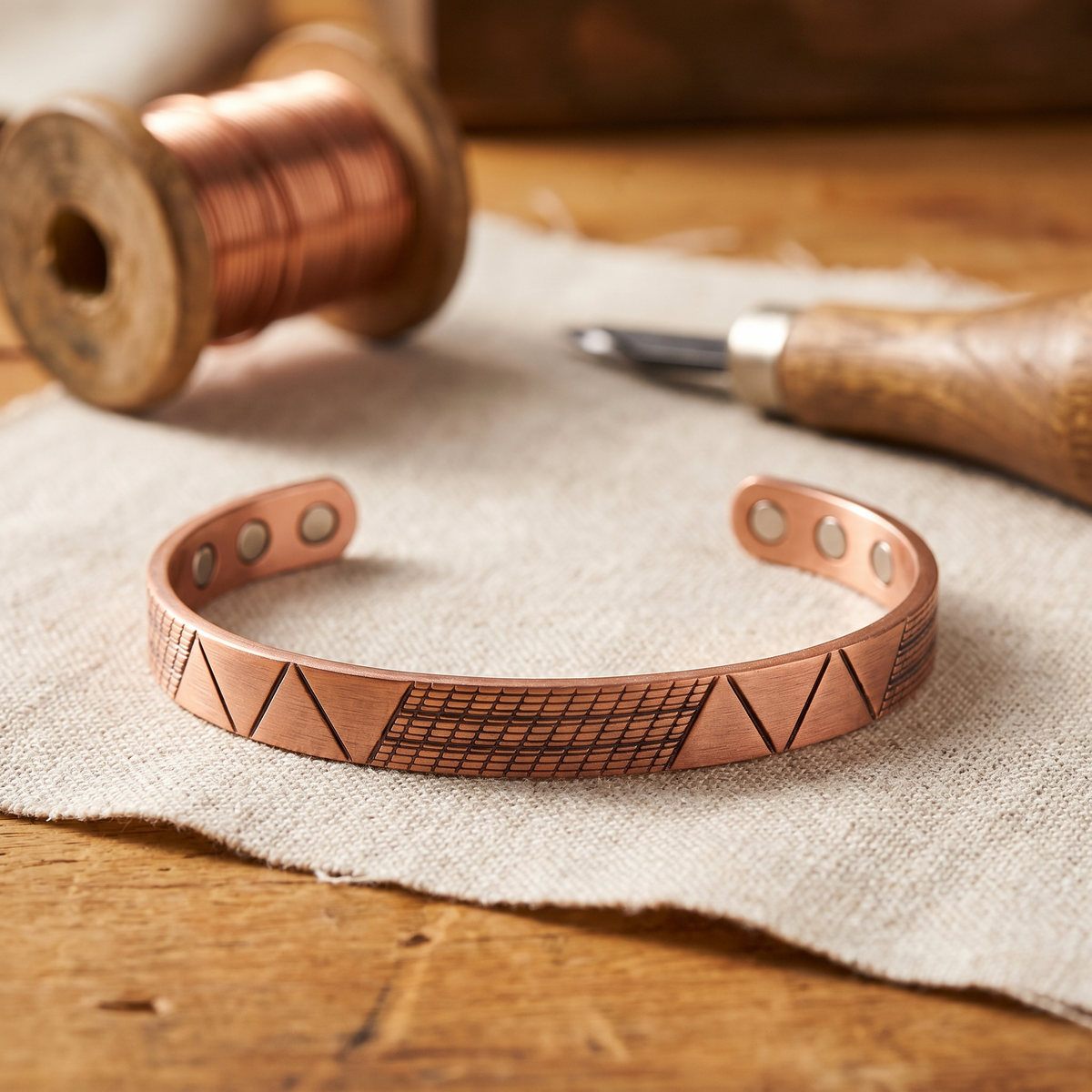 Kamm – Kupferarmband