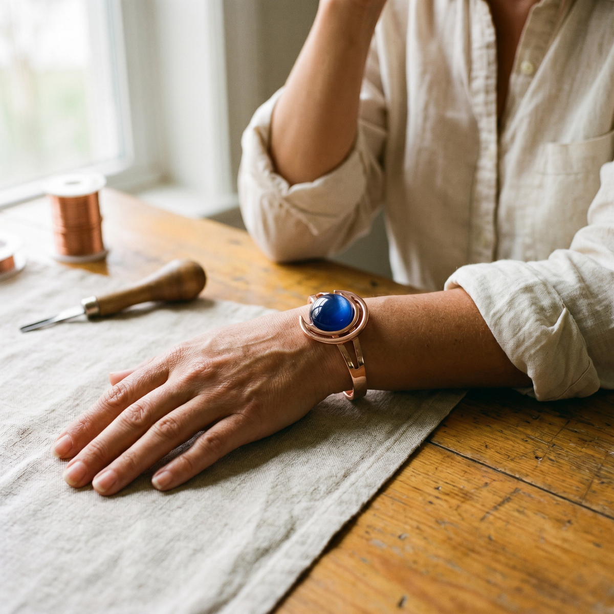 Sphäre – Kupferarmband