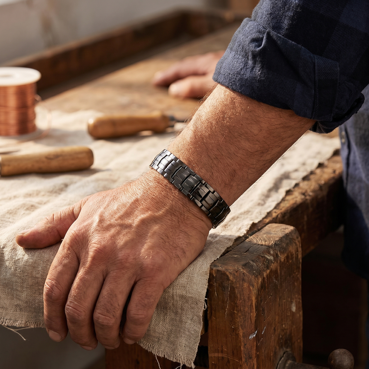 Ocker – Kupferarmband