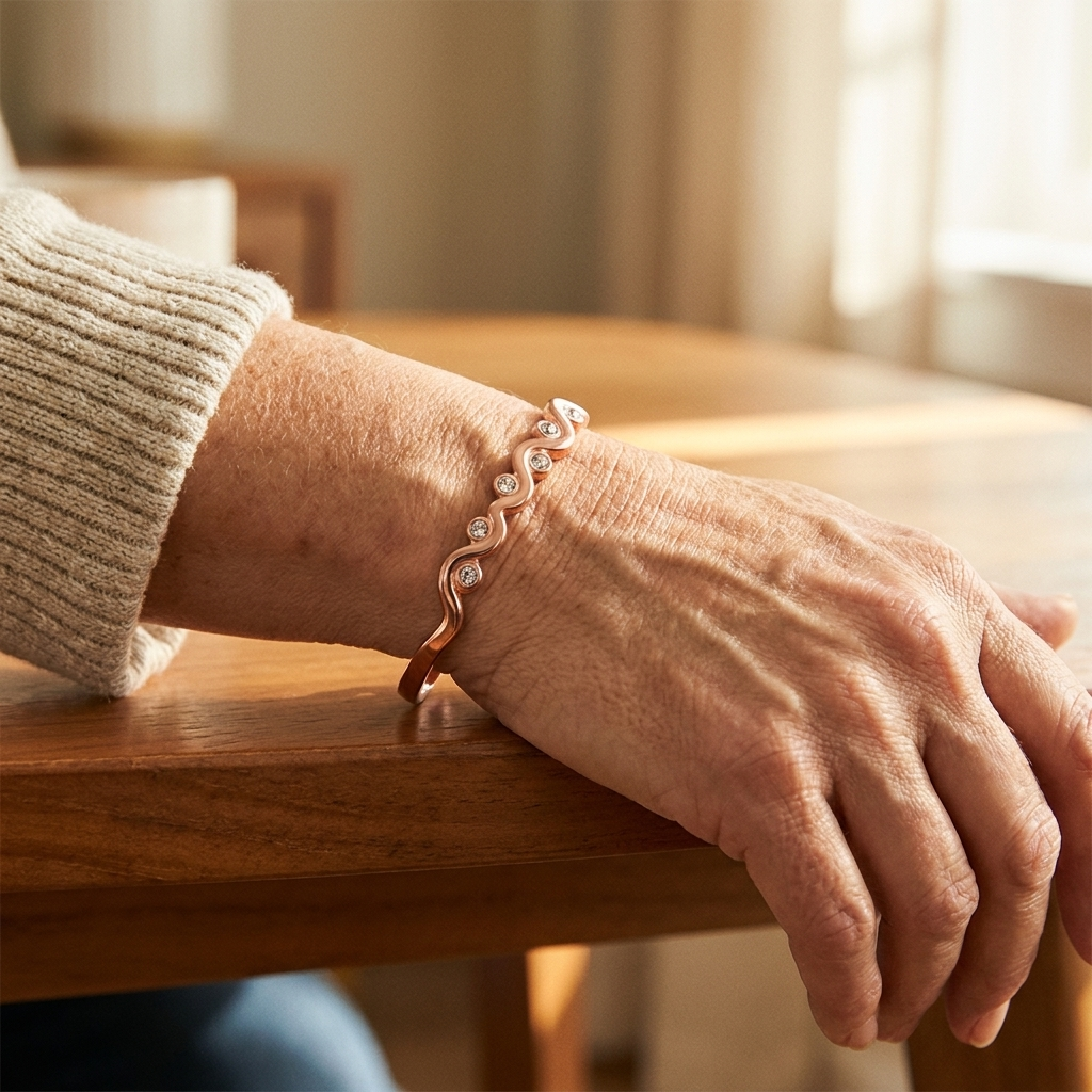 Lerche – Kupferarmband