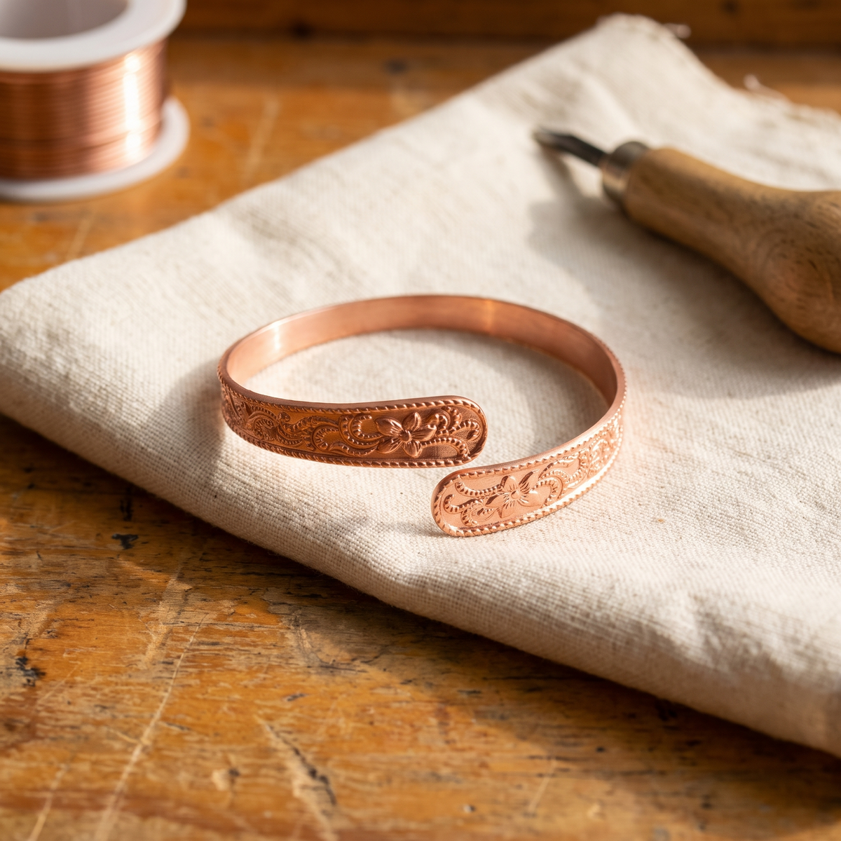 Heide – Kupferarmband