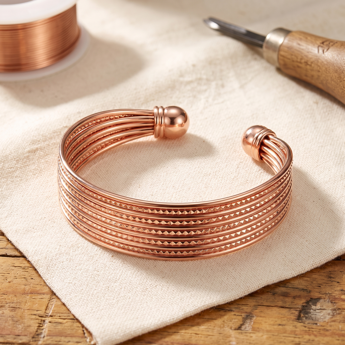 Mauersegler – Kupferarmband