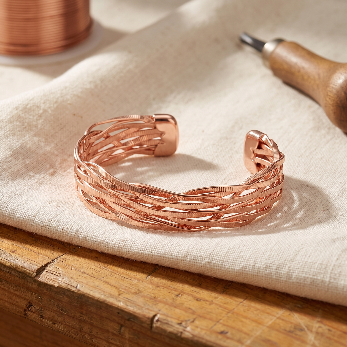 Hauch – Kupferarmband